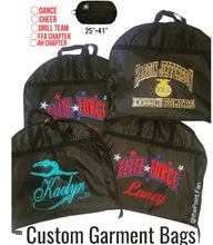Load image into Gallery viewer, Custom Cheer Team Garment Bag - Foil Block Letters