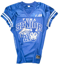 Load image into Gallery viewer, FUMA Senior Mom Football Jersey