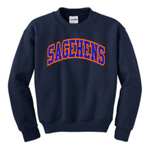 Load image into Gallery viewer, Glitter Mascot Crew Neck Sweatshirt