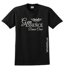 Load image into Gallery viewer, Gen Essence NS Logo Glitter T-Shirt-Black