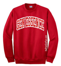 Load image into Gallery viewer, Gen Essence Glitter Crew - Red