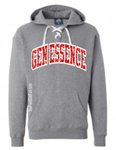 Load image into Gallery viewer, Gen Essence LaceUp Hoody -Sports Grey