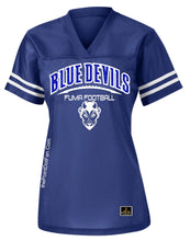 Load image into Gallery viewer, FUMA Blue Devils Football Mom Jersey - Royal Blue / S - Royal Blue / M - Royal Blue / L - Royal Blue / XL - Royal Blue / 2X - Royal Blue / 3X - Royal Blue / 4X