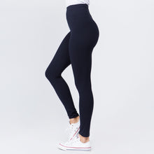 Load image into Gallery viewer, Peach Skin 3in Waist Legging