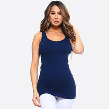 Load image into Gallery viewer, Long Waist One Size Fits Tank Top