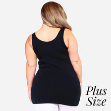 Load image into Gallery viewer, Plus Size Long Waist One Size Fits Tank Top