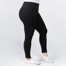 Load image into Gallery viewer, Plus Size Peach Skin 3in Waist Legging - Charcoal