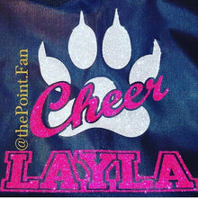 Load image into Gallery viewer, Custom Cheer Team Garment Bag - Mascot Paw