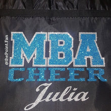 Load image into Gallery viewer, Custom Cheer Team Garment Bag - Block Letters