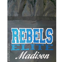 Load image into Gallery viewer, Custom Cheer Team Garment Bag - Foil Block Letters