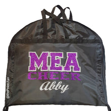 Load image into Gallery viewer, Custom Cheer Team Garment Bag - Block Letters