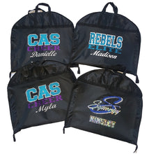 Load image into Gallery viewer, Custom Cheer Team Garment Bag - Foil Block Letters