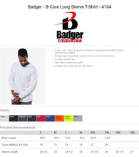 Load image into Gallery viewer, PFPMA Southern Region Cancer Ass. Walk Badger Performance Long Sleeve Pink Tee