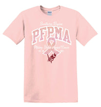 Load image into Gallery viewer, PFPMA Southern Region Cancer Ass. Walk Short Sleeve Pink Tee