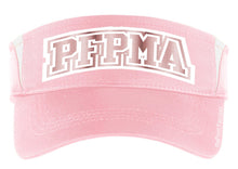 Load image into Gallery viewer, PFPMA Dry Zone Visor - Light Pink - Metallic Rose Gold on Matte White