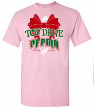 Load image into Gallery viewer, PFPMA Toy Drive Short Sleeve Pink Tee