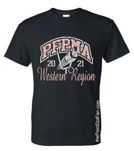 PFPMA Western Region All Glitter T - Black