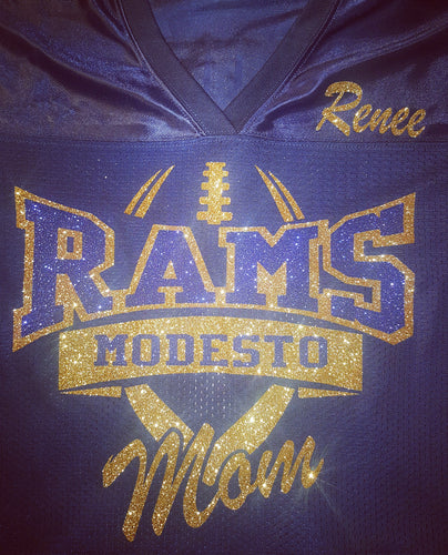 Modesto Rams Football Mom Jersey