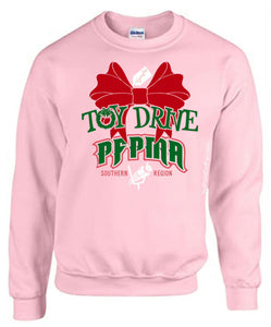 PFPMA Toy Drive Pink Crewneck Sweatshirt