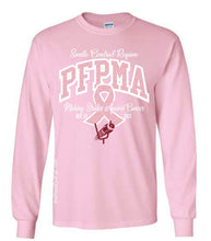 PFPMA South Central Region Cancer Ass. Walk Long Sleeve Pink Tee